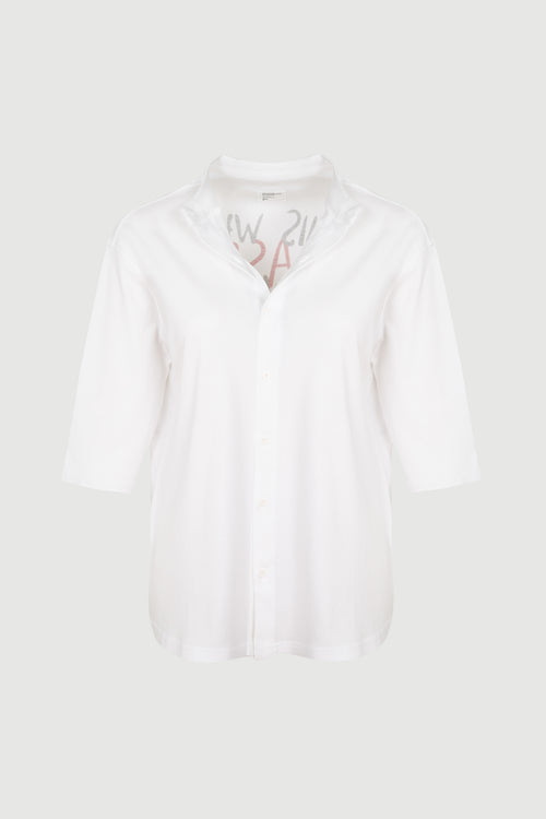 Insatiable T-shirt / buttoned up / Unisex
