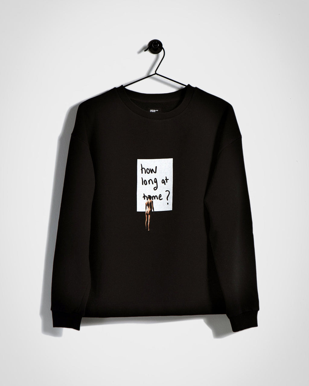 How long at home Sweatshirt / Terry