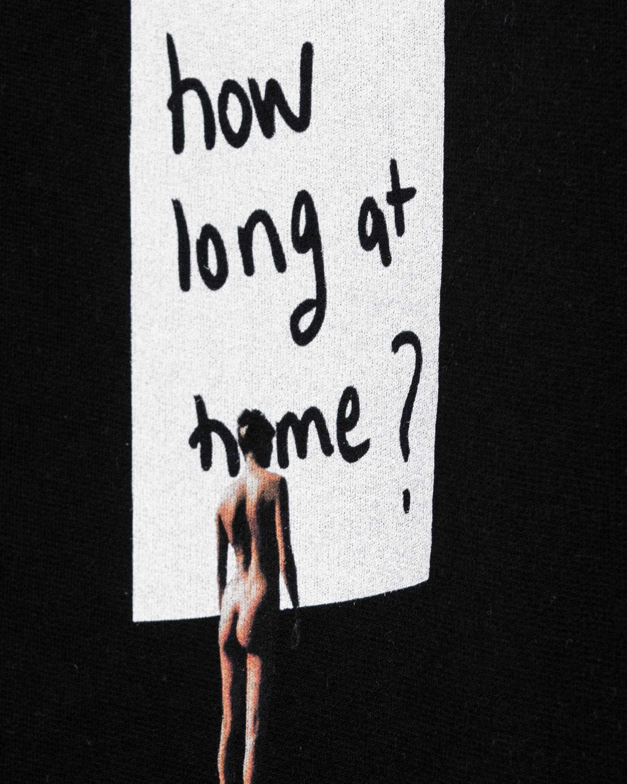 How long at home Sweatshirt / Terry