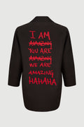 I am Amazing Shirt / Jacket / Unisex / Acid Gray