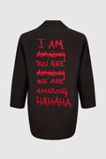 I am Amazing Shirt / Jacket / Unisex / Acid Gray