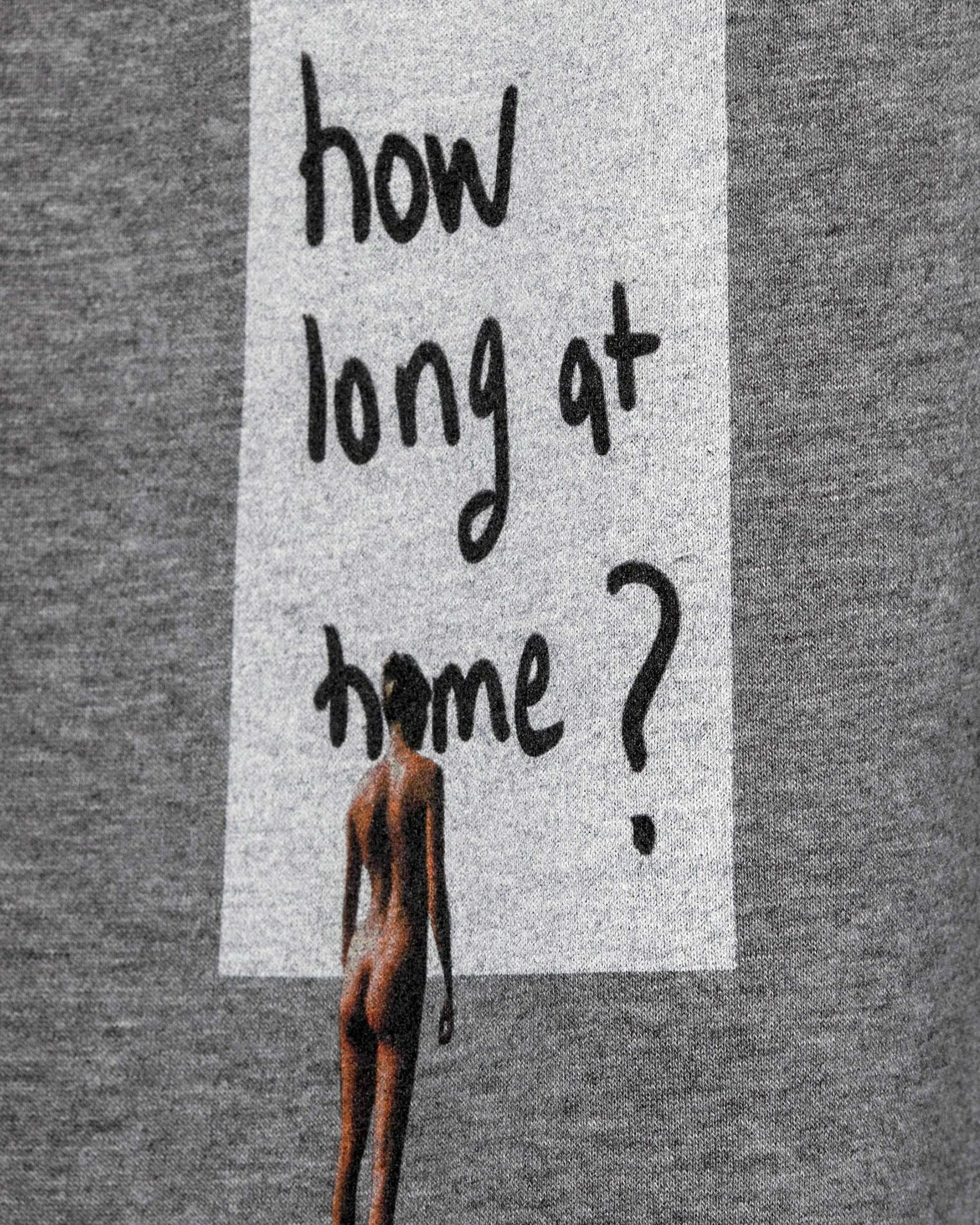 How long at home Sweatshirt / Terry