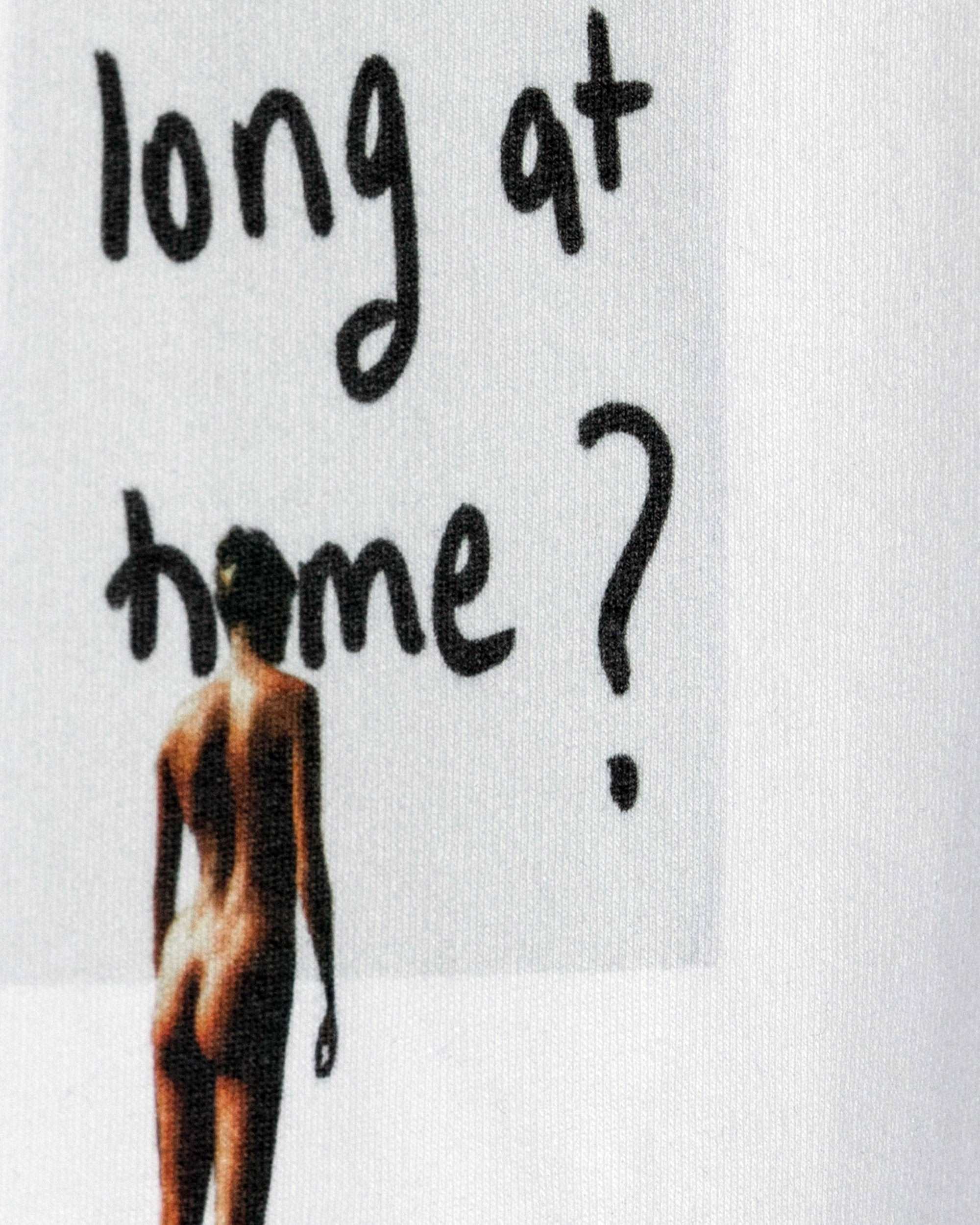 How long at home Sweatshirt / Terry