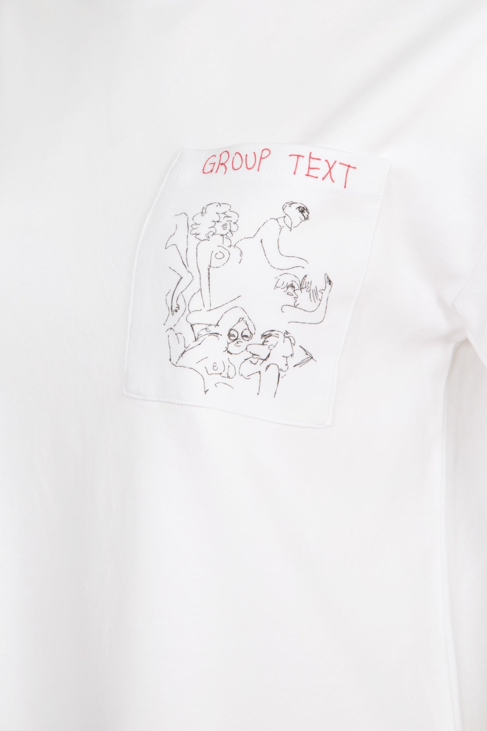 Group Text T-shirt / Men