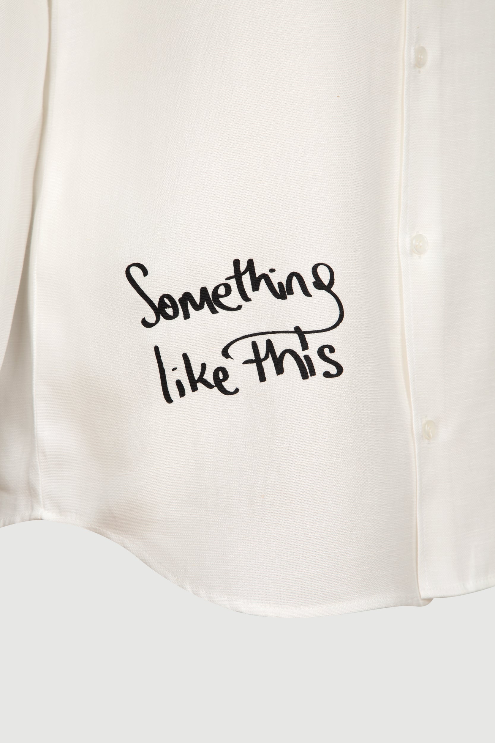 Something Like This Shirt / Unisex / Off-White