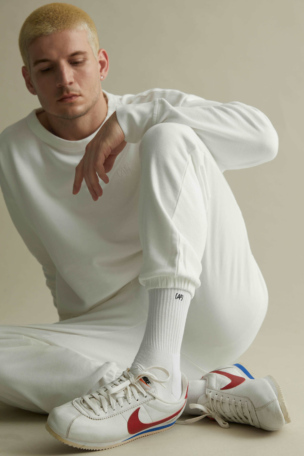 Socks Set / 1 black & 1 white together