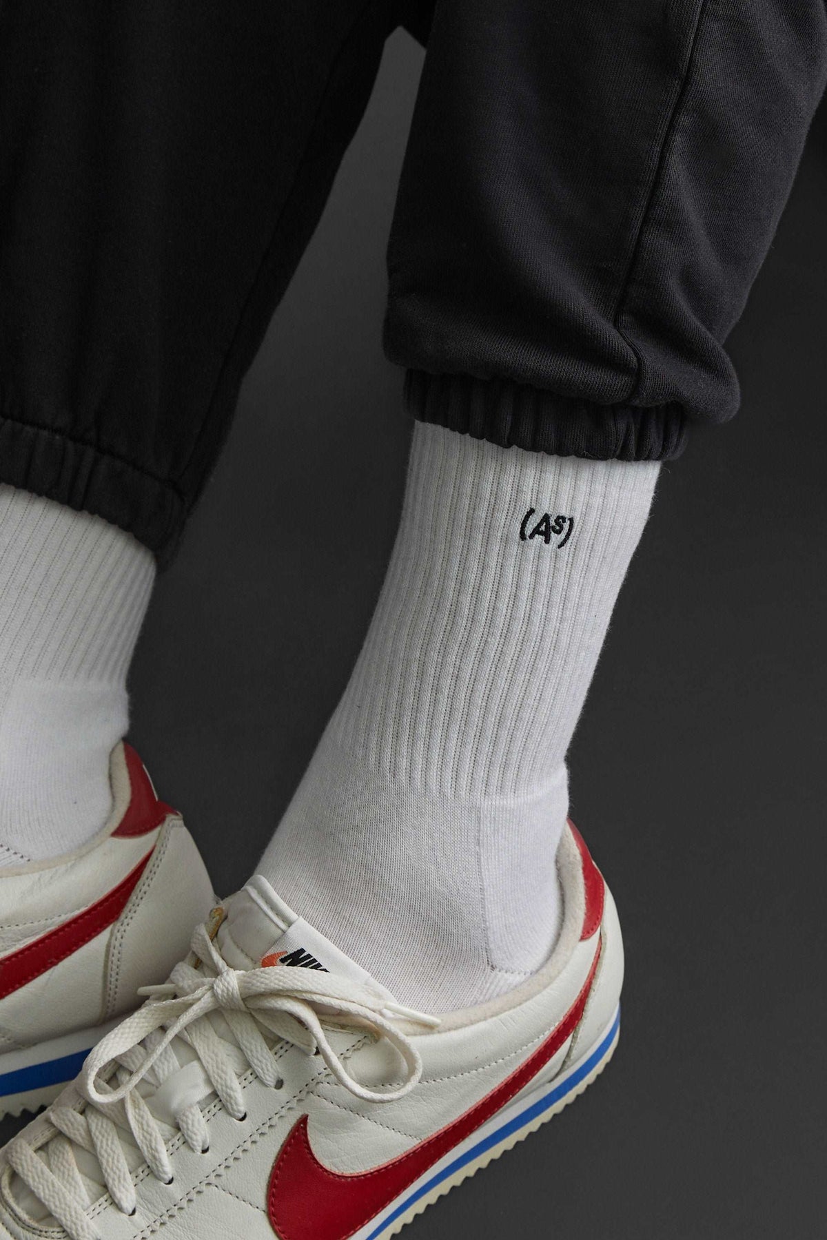 Socks Set / 1 black & 1 white together