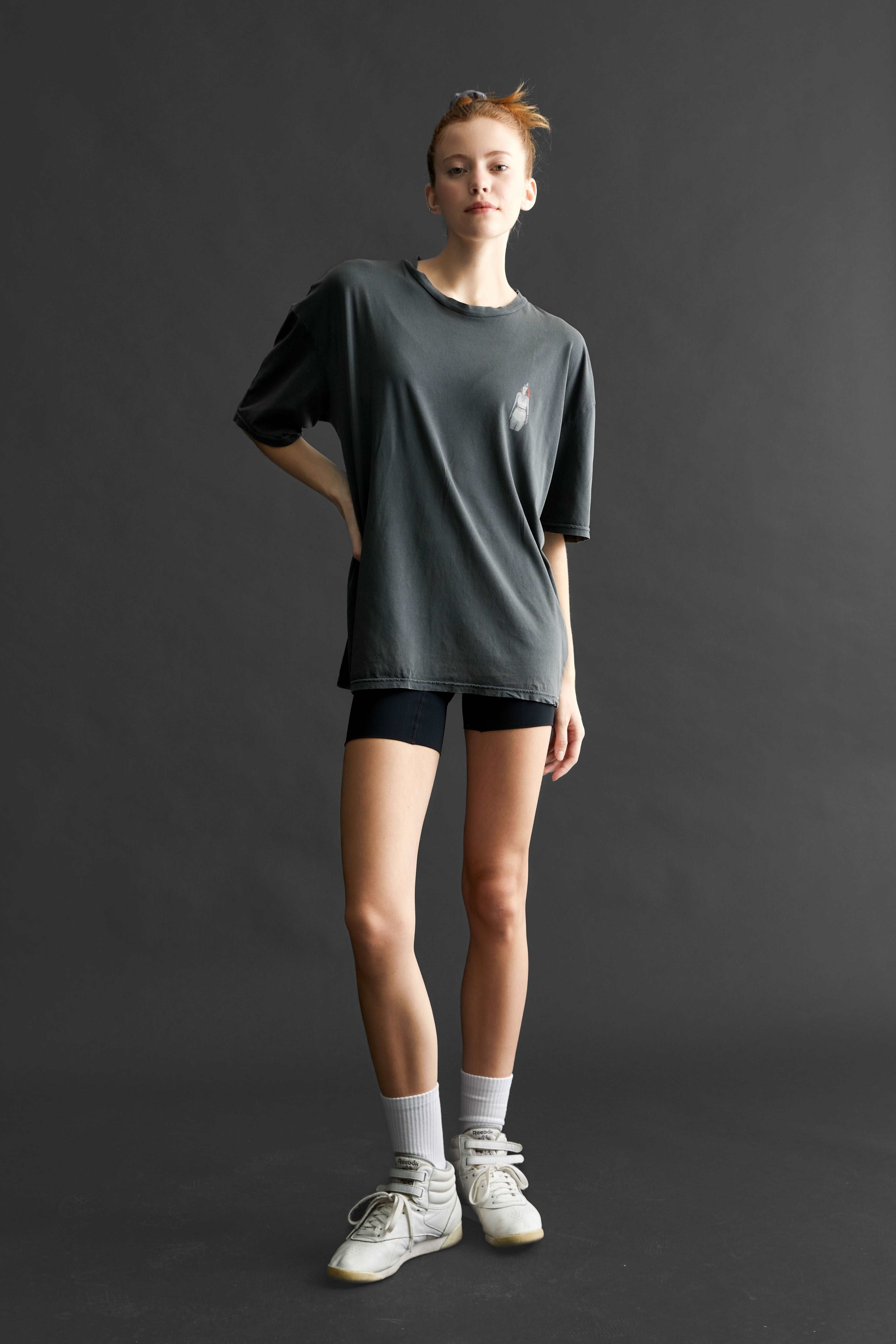 Woman With Bra T-shirt - front print