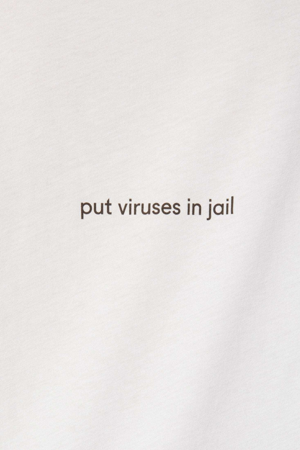 Put Viruses in Jail Long-Sleeve Tee