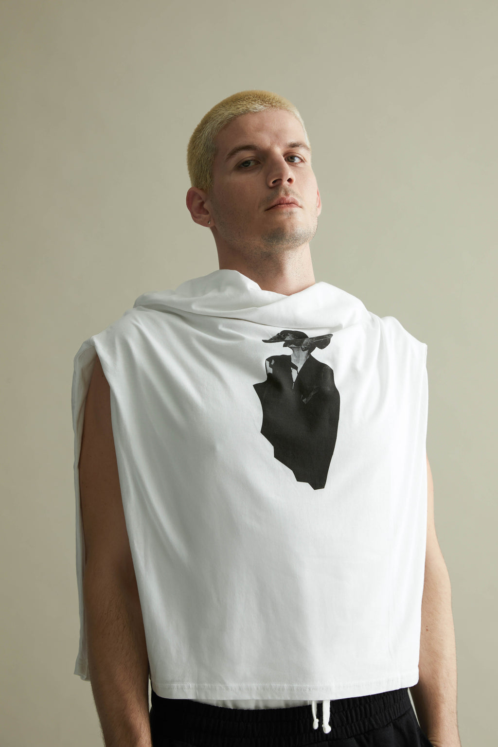 Animal Head Long Sleeve Tee - back print