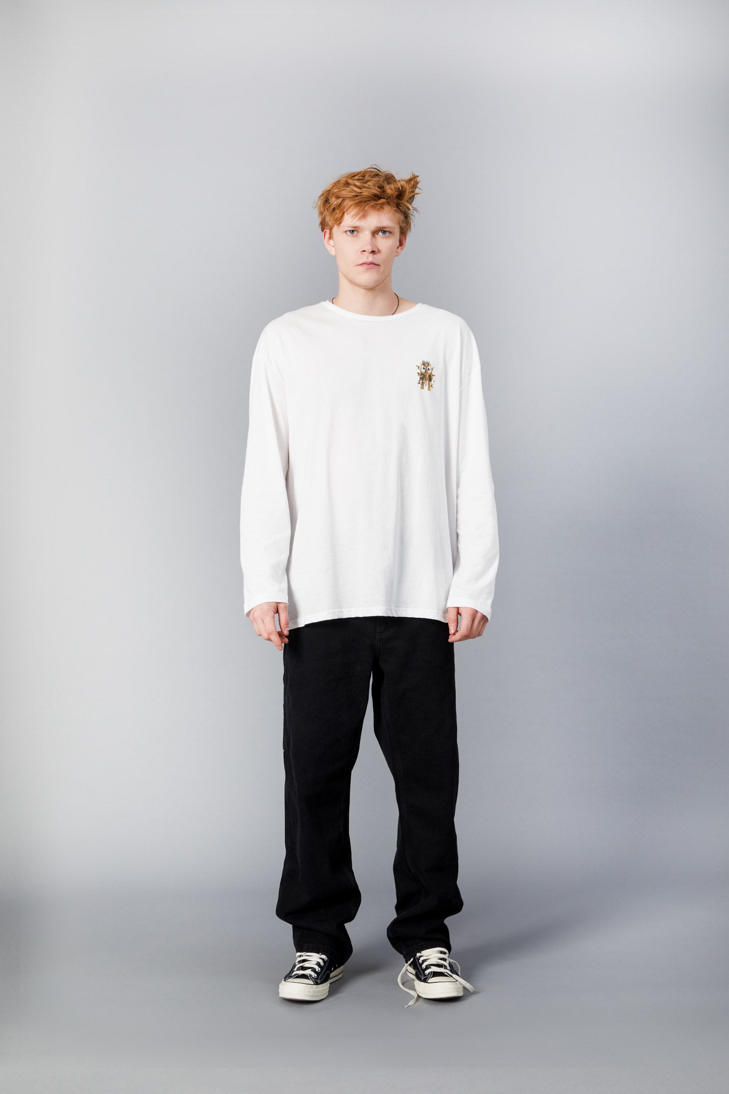 Put Viruses in Jail Long-Sleeve Tee