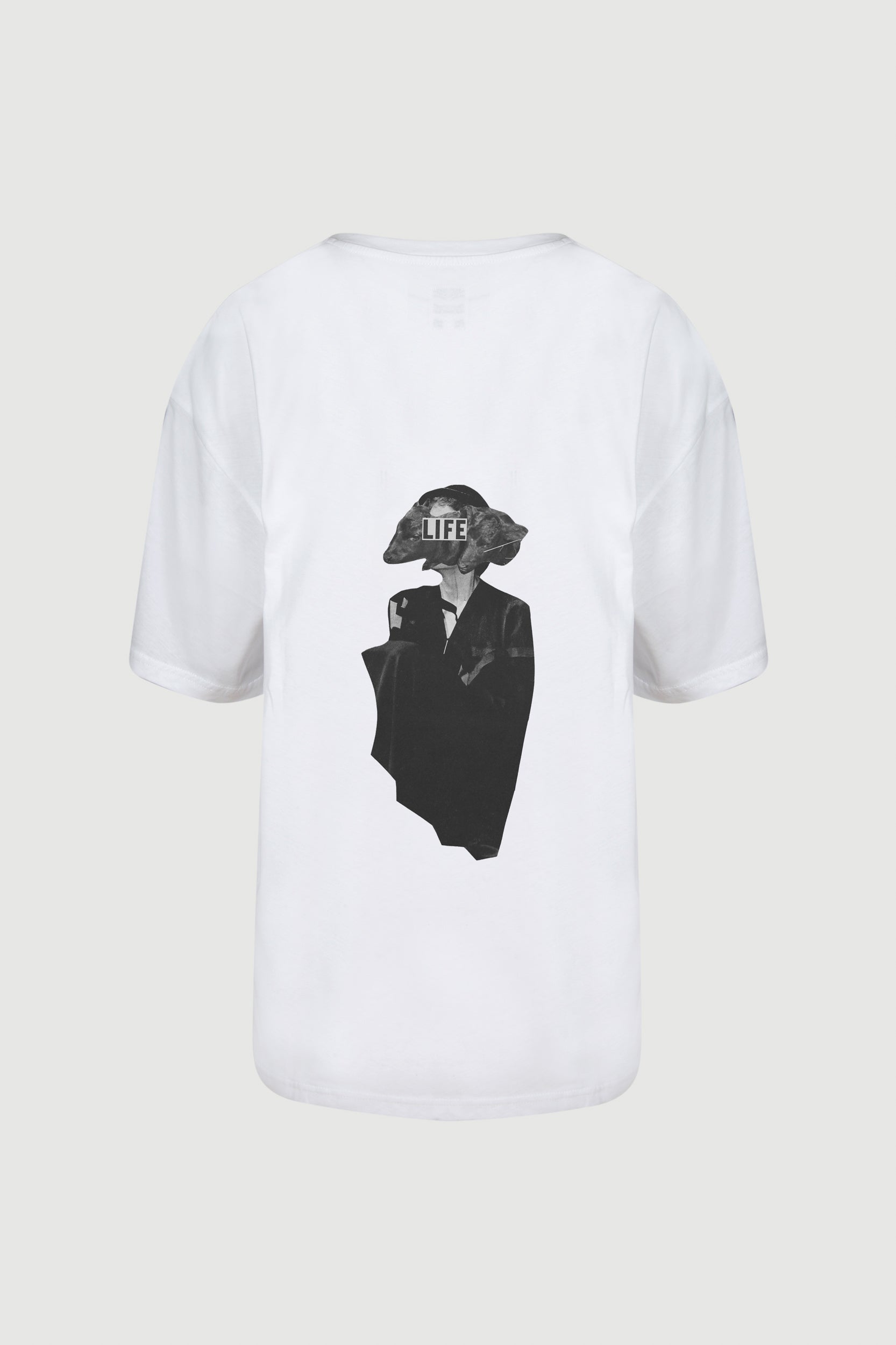 Animal Head T-shirt - back print