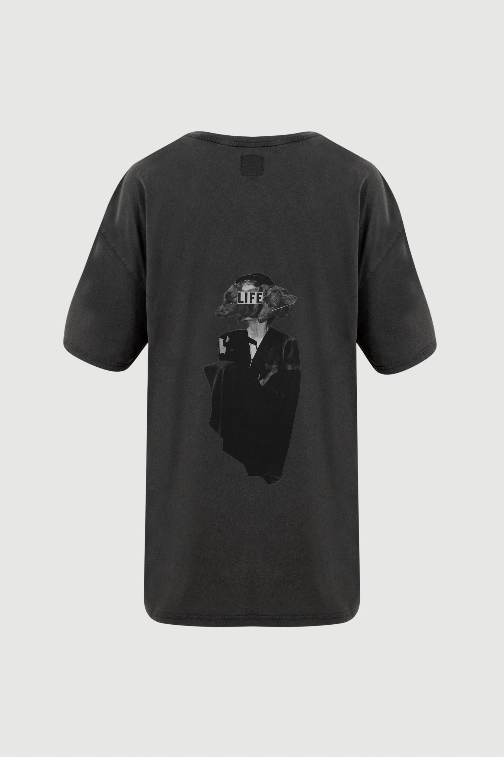 Animal Head T-shirt - back print