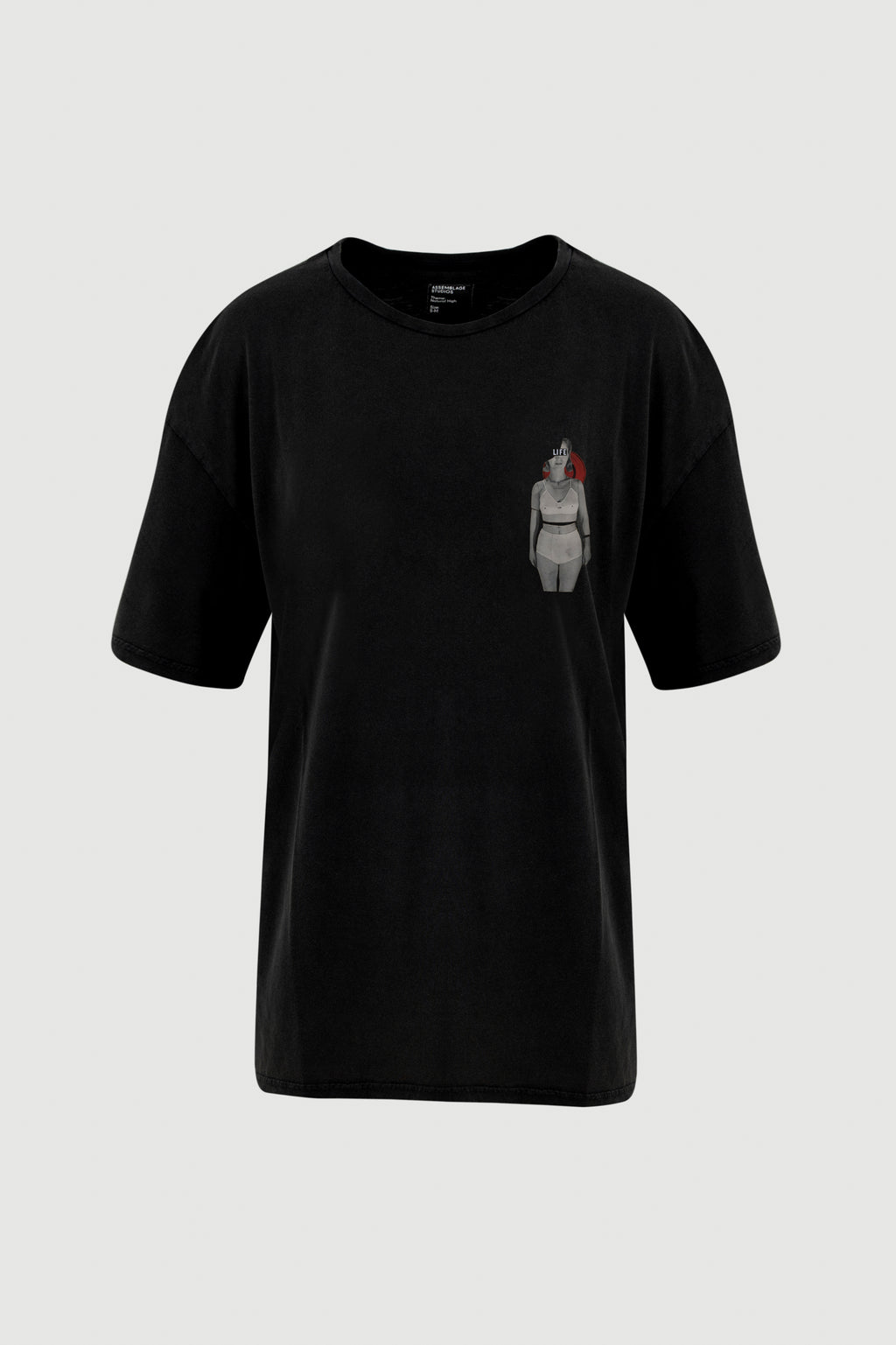 Woman With Bra T-shirt - front print