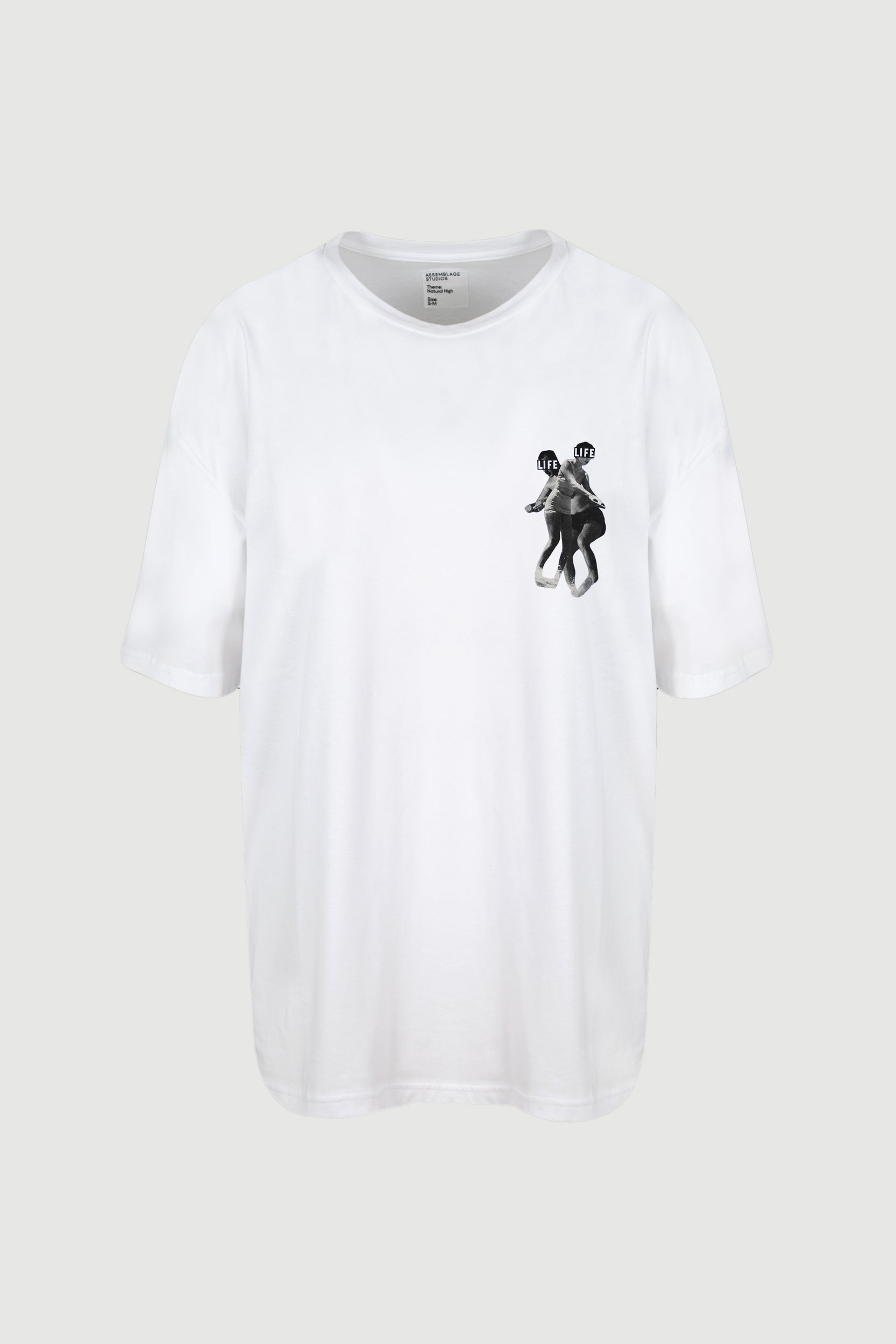 Skating T-shirt - front print