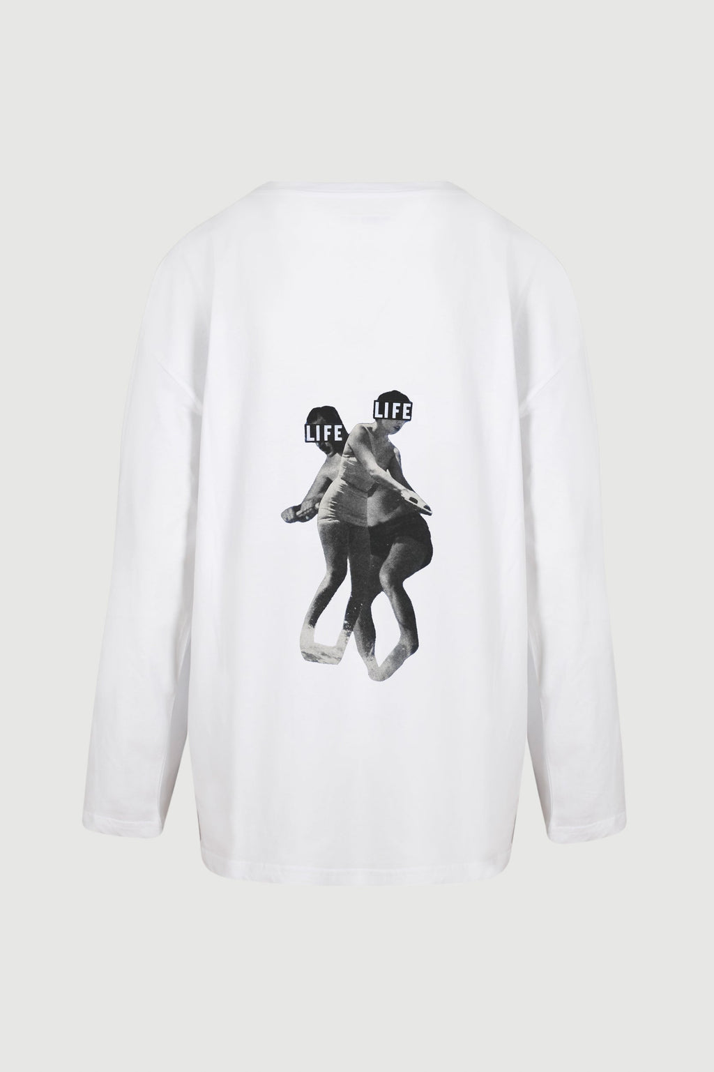 Skating Long Sleeve Tee - back print