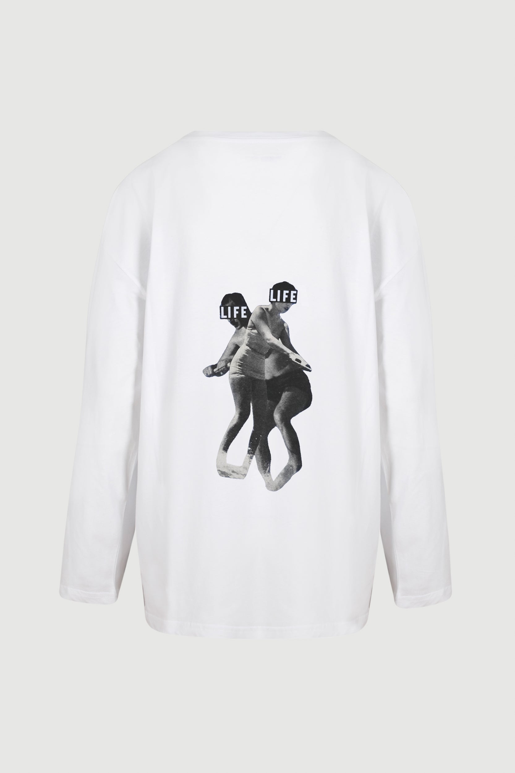 Skating Long Sleeve Tee - back print