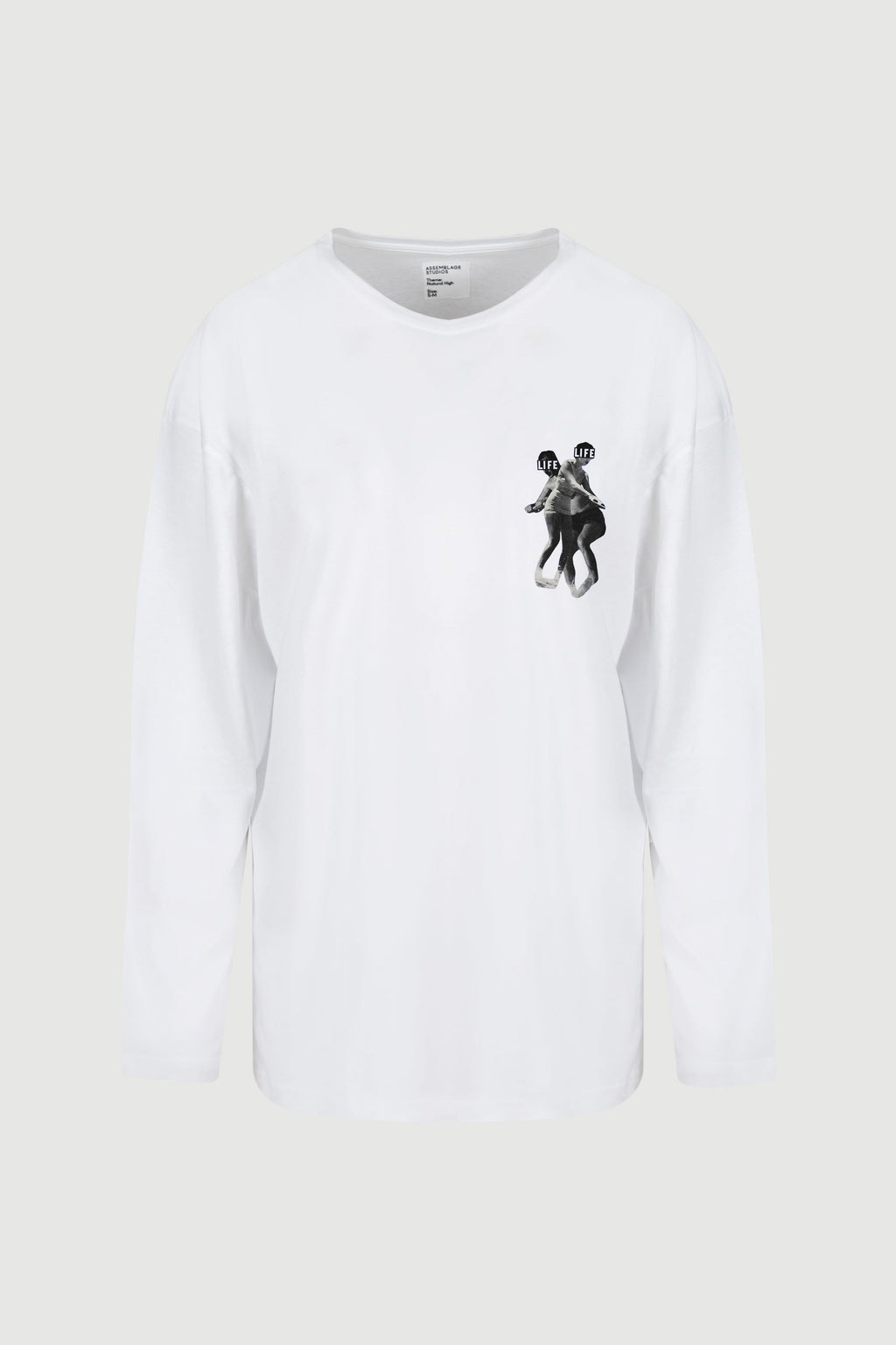 Skating Long Sleeve Tee - front print