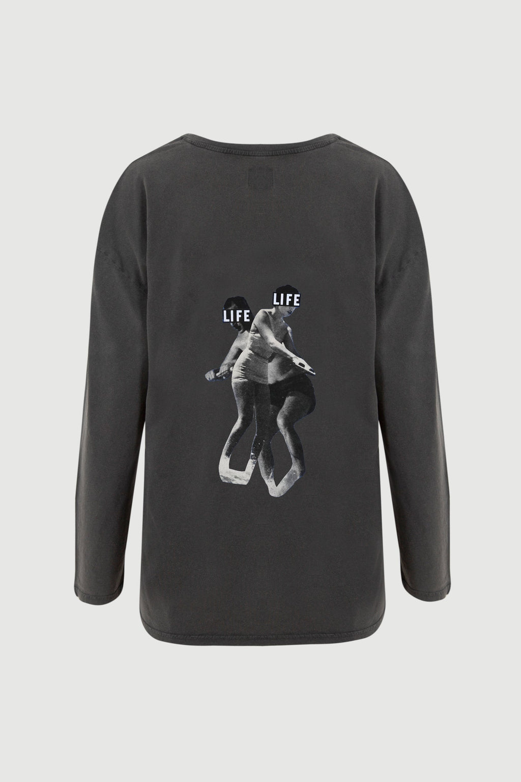 Skating Long Sleeve Tee - back print