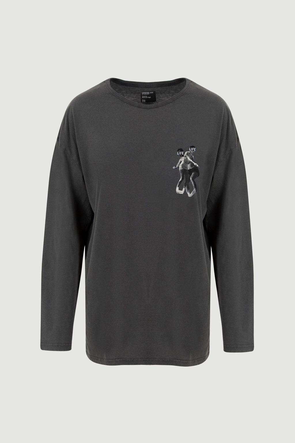 Skating Long Sleeve Tee - front print
