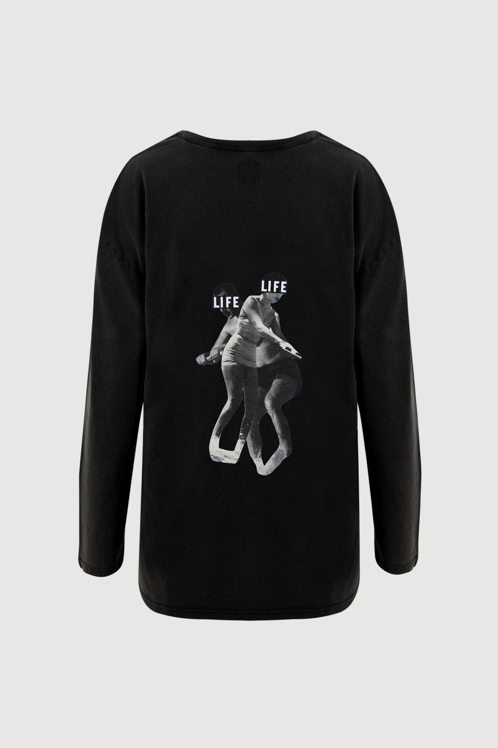 Skating Long Sleeve Tee - back print