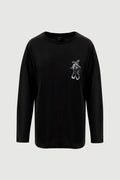 Skating Long Sleeve Tee - front print
