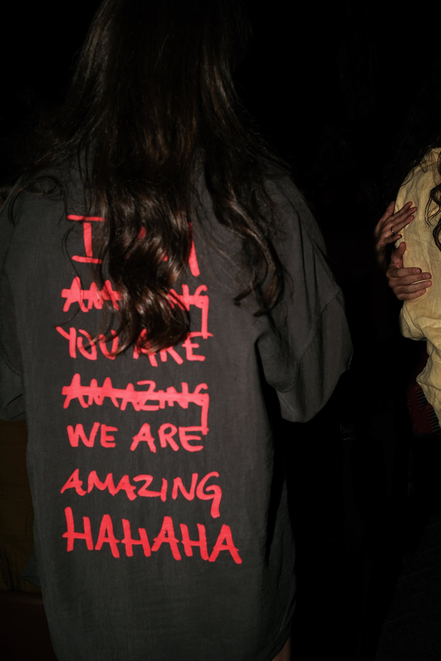 I am Amazing Shirt / Jacket / Unisex / Acid Gray