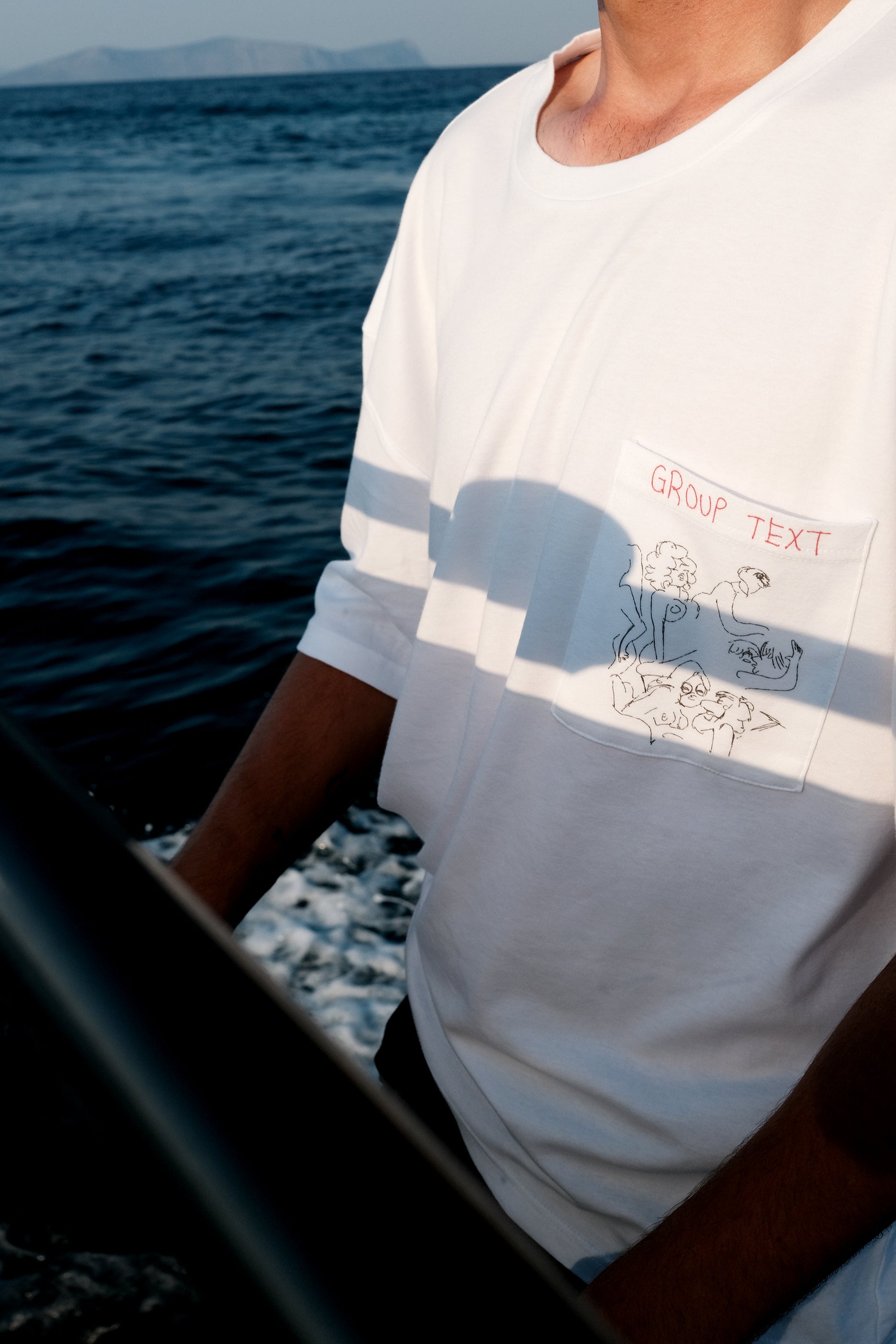 Group Text T-shirt / Men