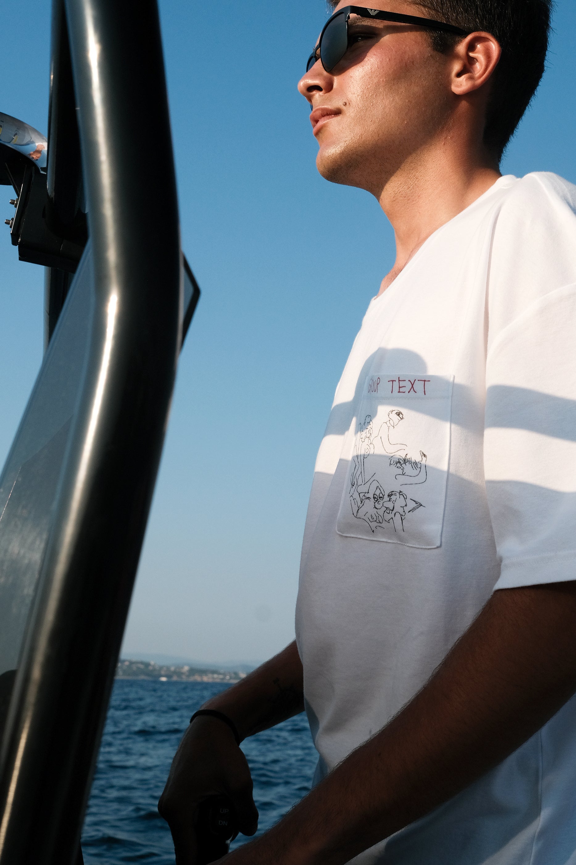 Group Text T-shirt / Men