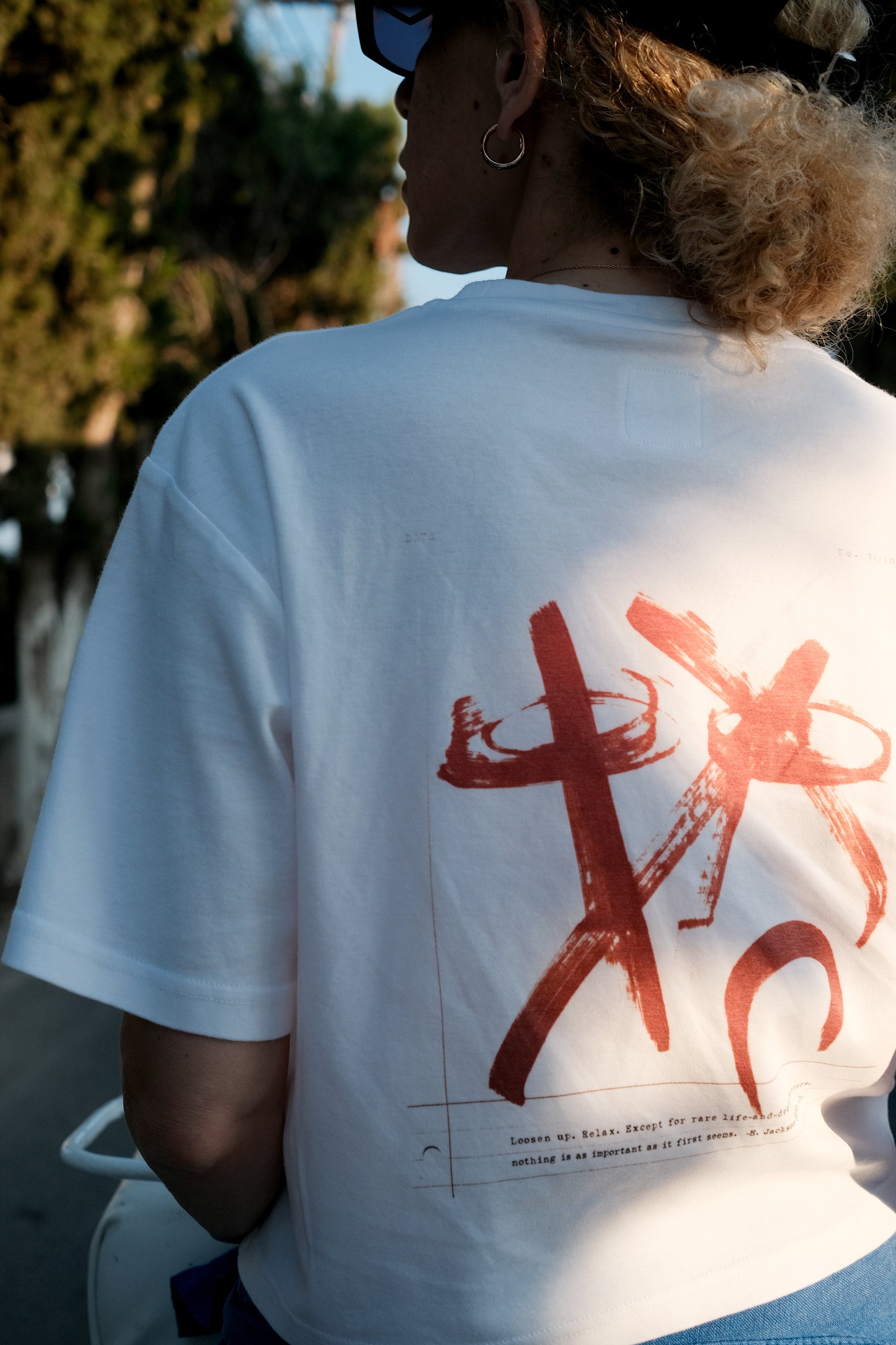 Loosen up / Crop T-shirt / Women