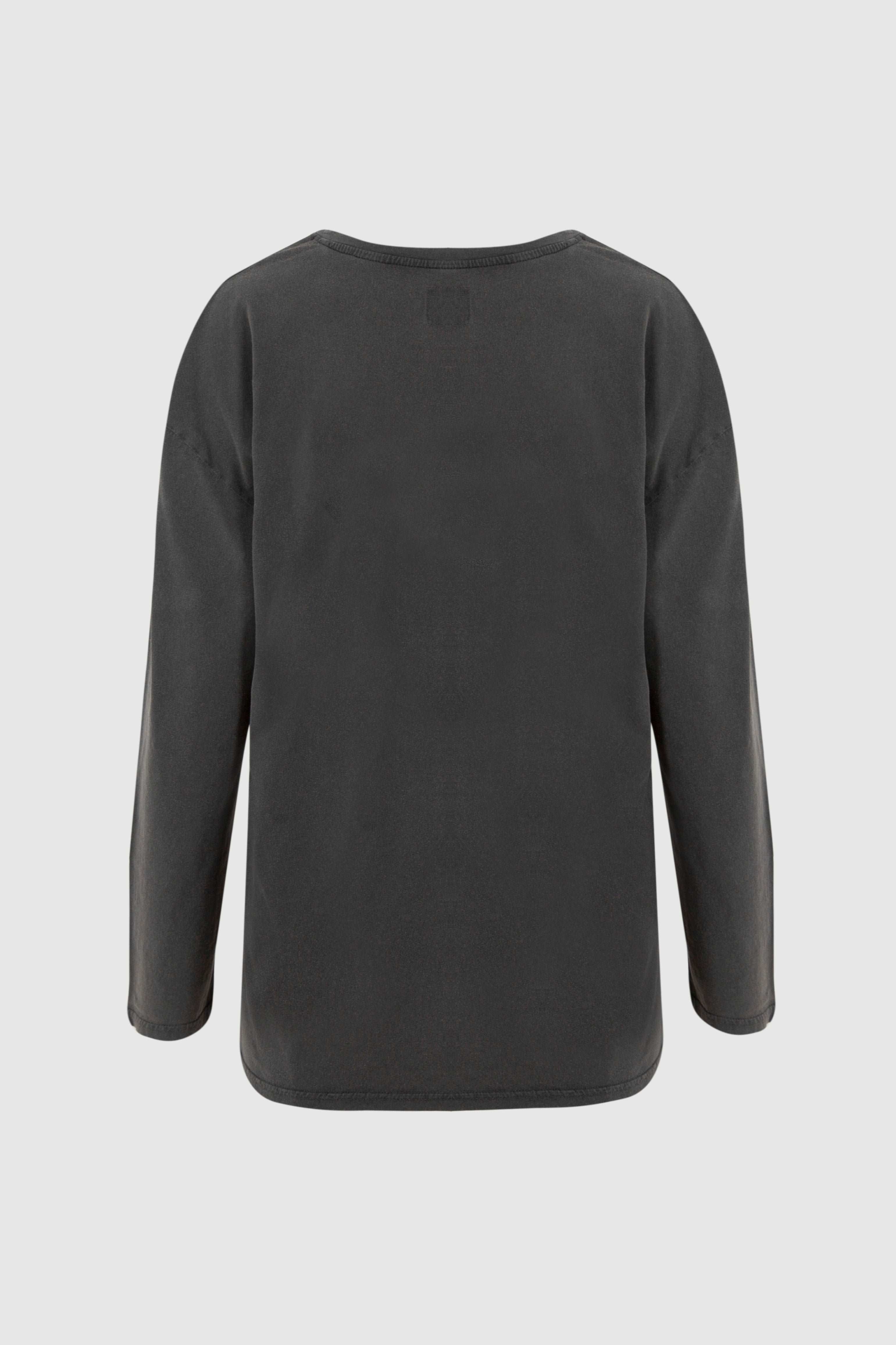 Woman With Bra Long Sleeve Tee - front print
