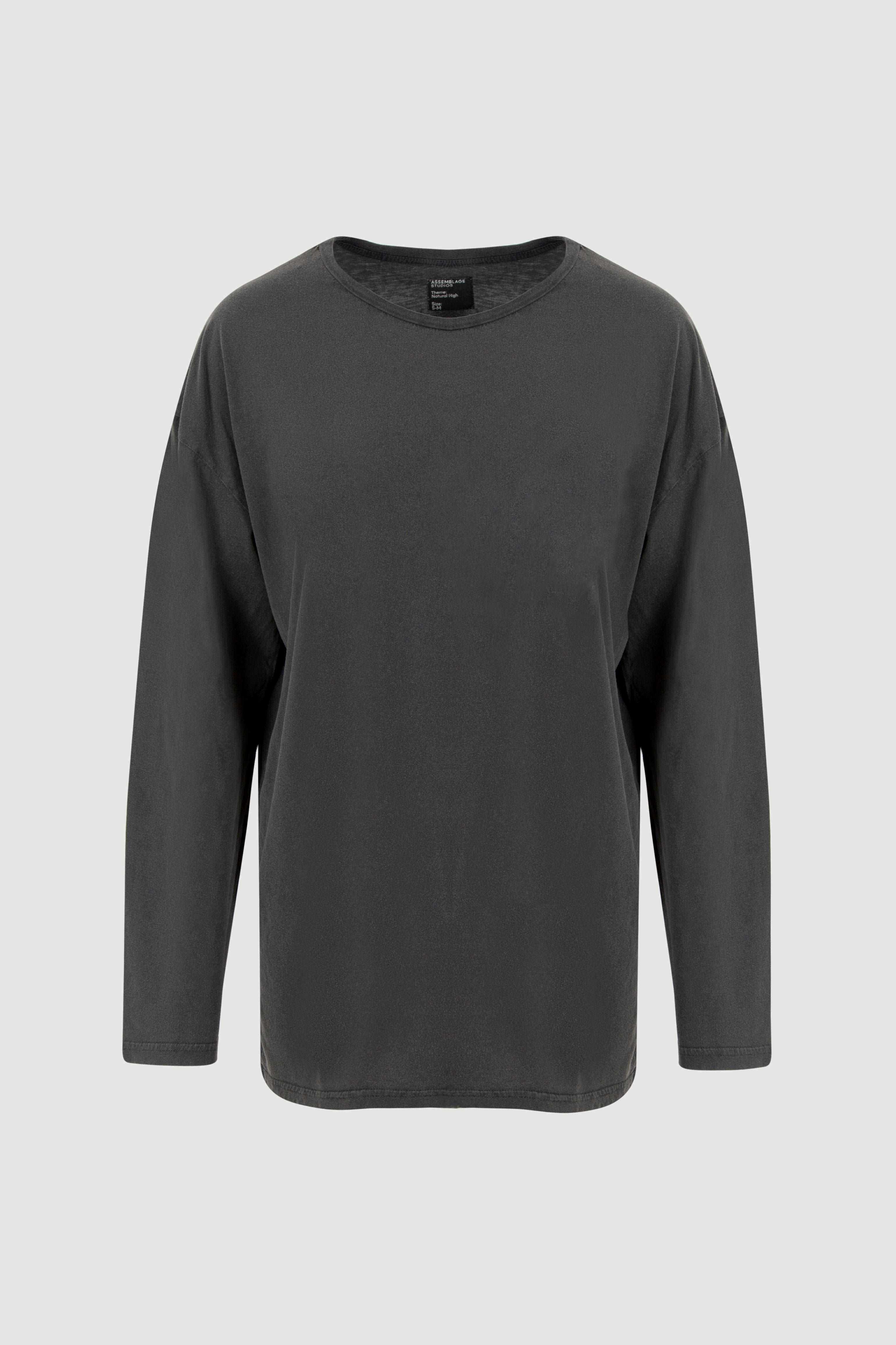 Woman With Bra Long-Sleeve Tee - back print