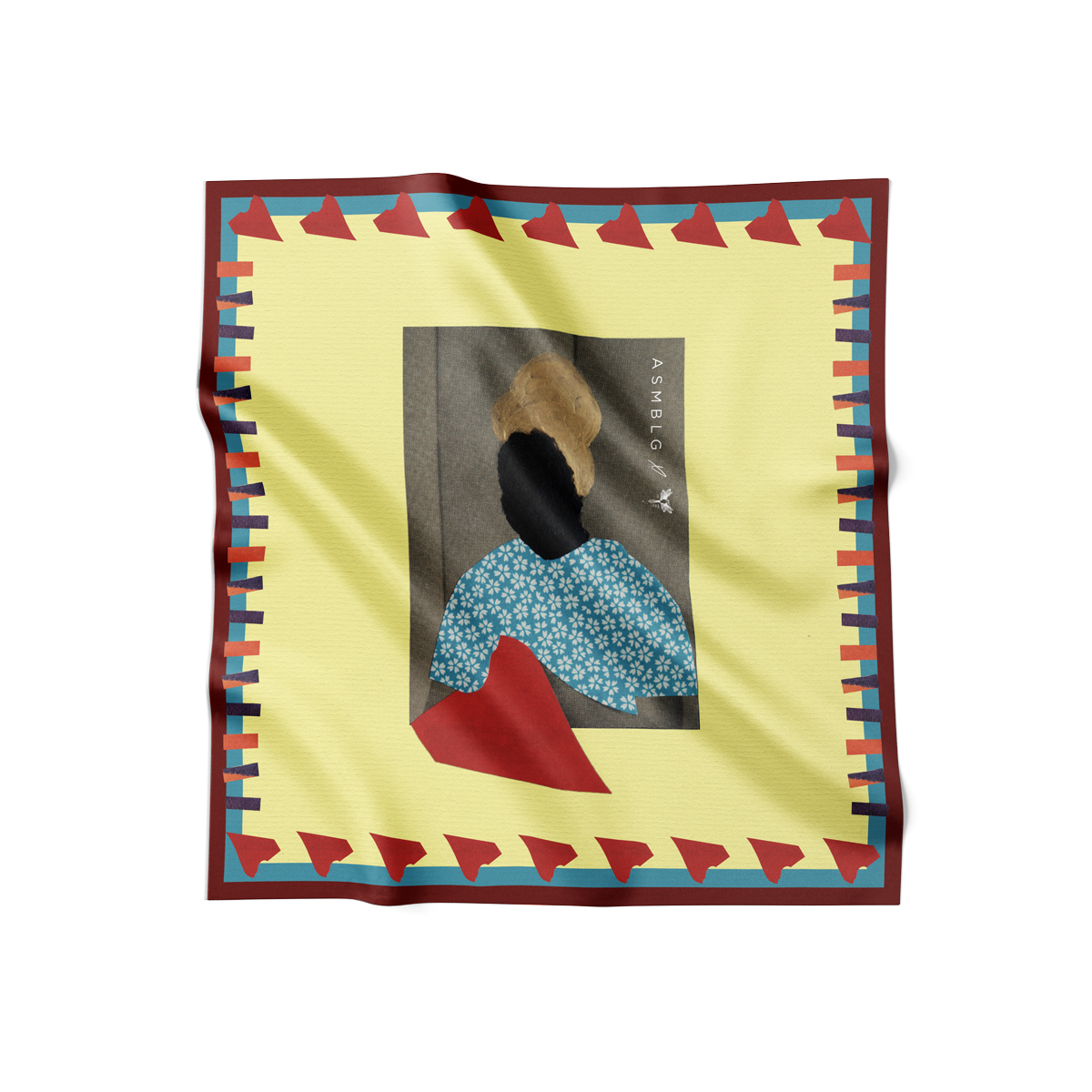 Scarf-Self in mirror