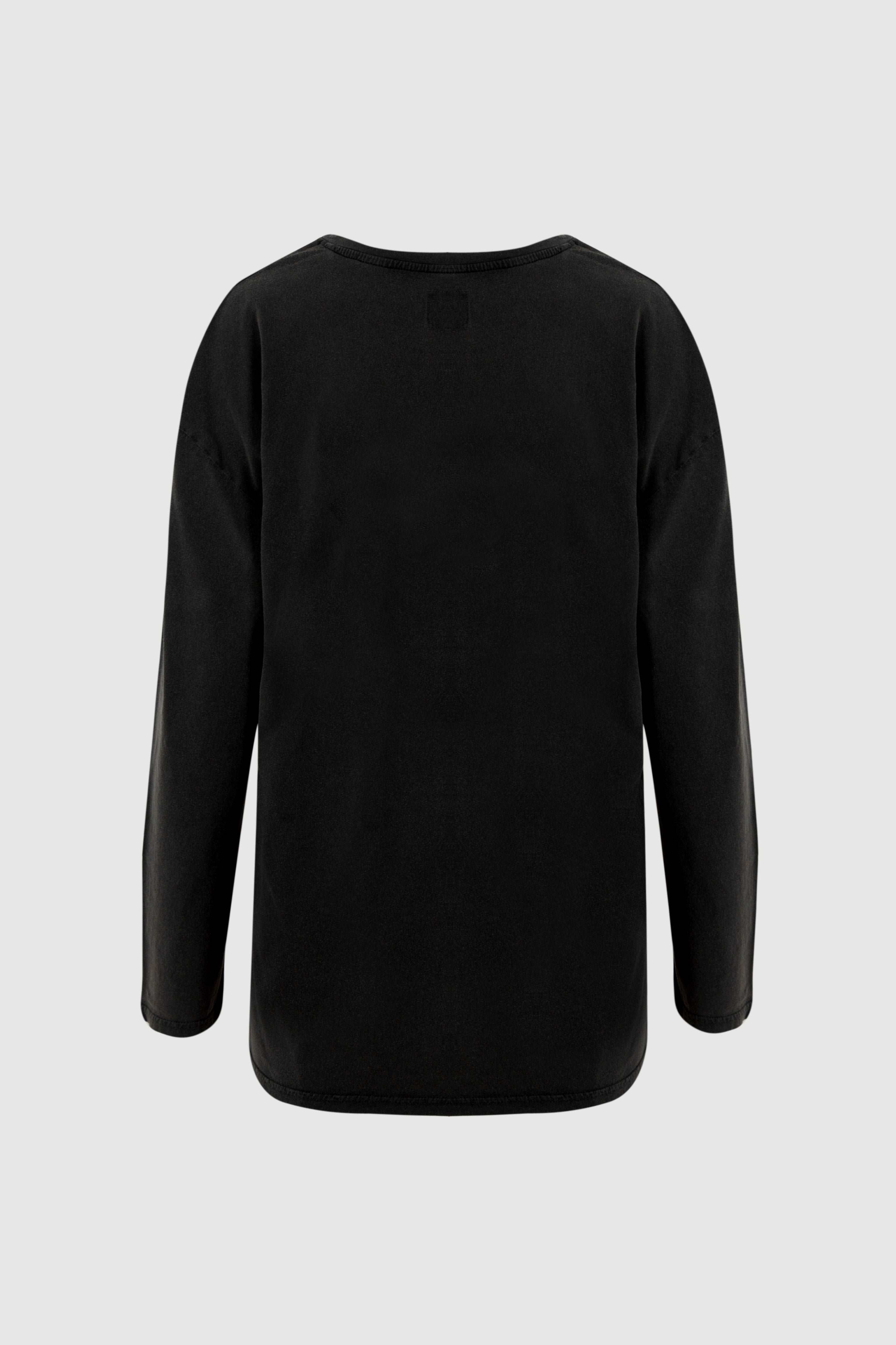 Woman With Bra Long Sleeve Tee - front print