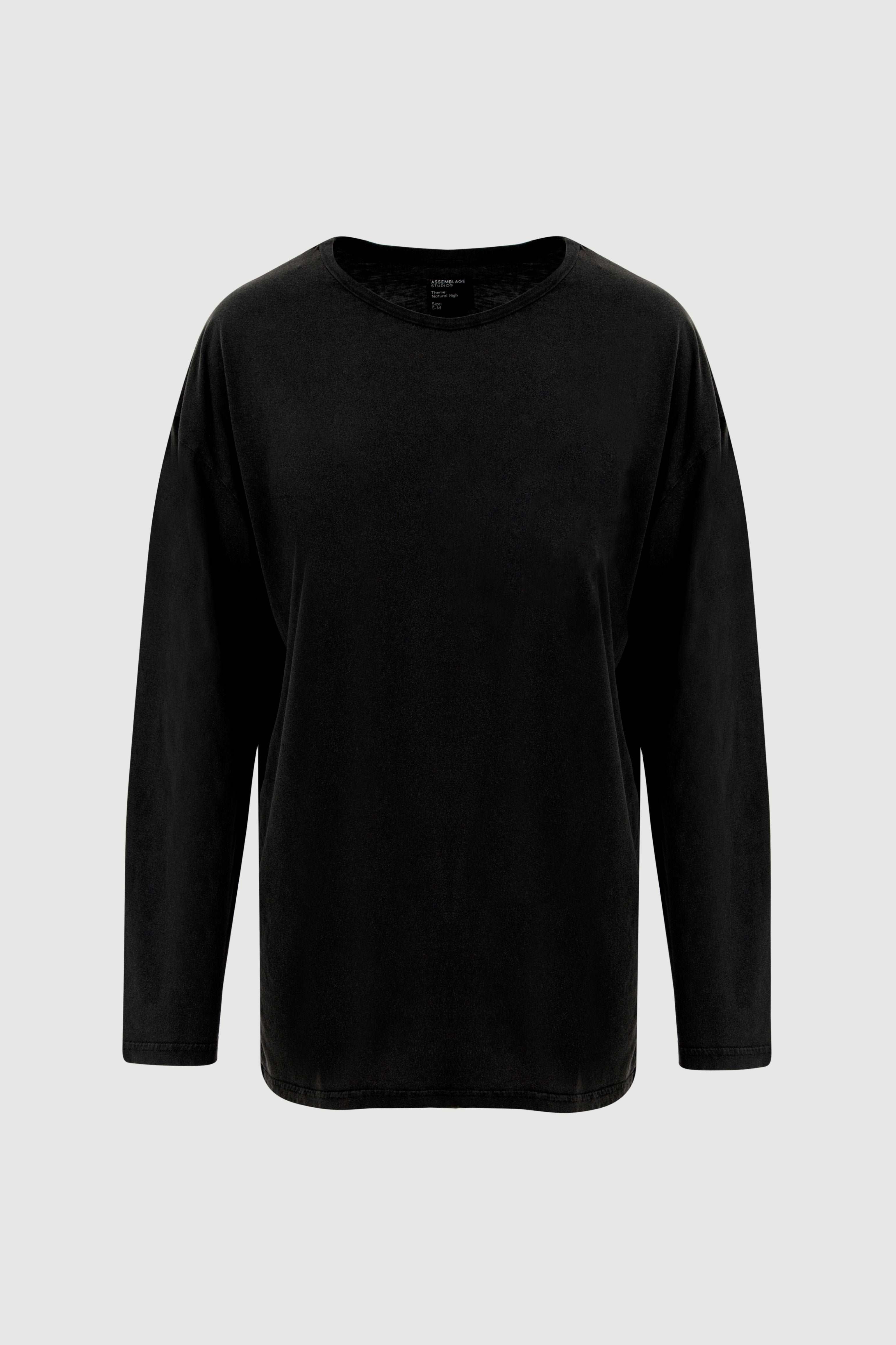Woman With Bra Long-Sleeve Tee - back print