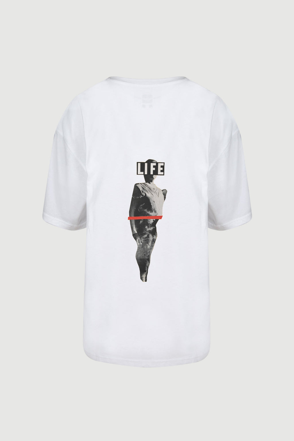 Statue T-shirt - back print