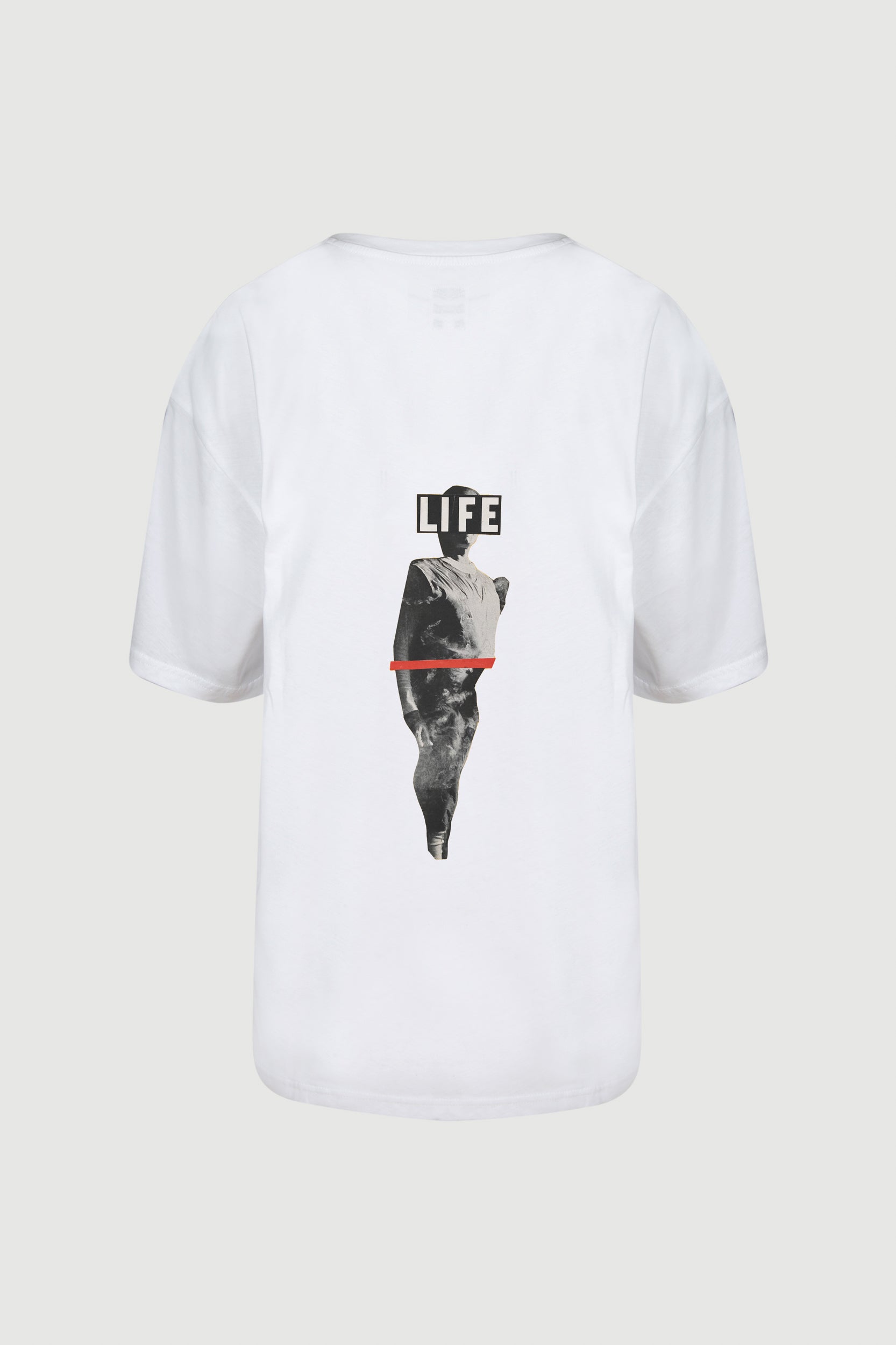 Statue T-shirt - back print