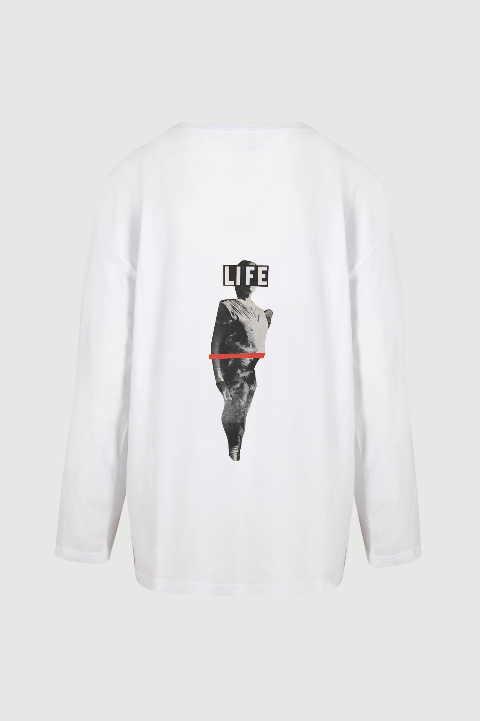 Statue Long Sleeve Tee - back print