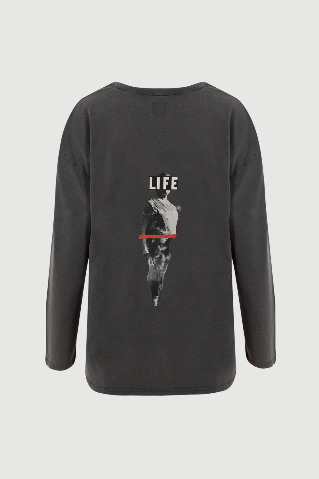 Statue Long Sleeve Tee - back print