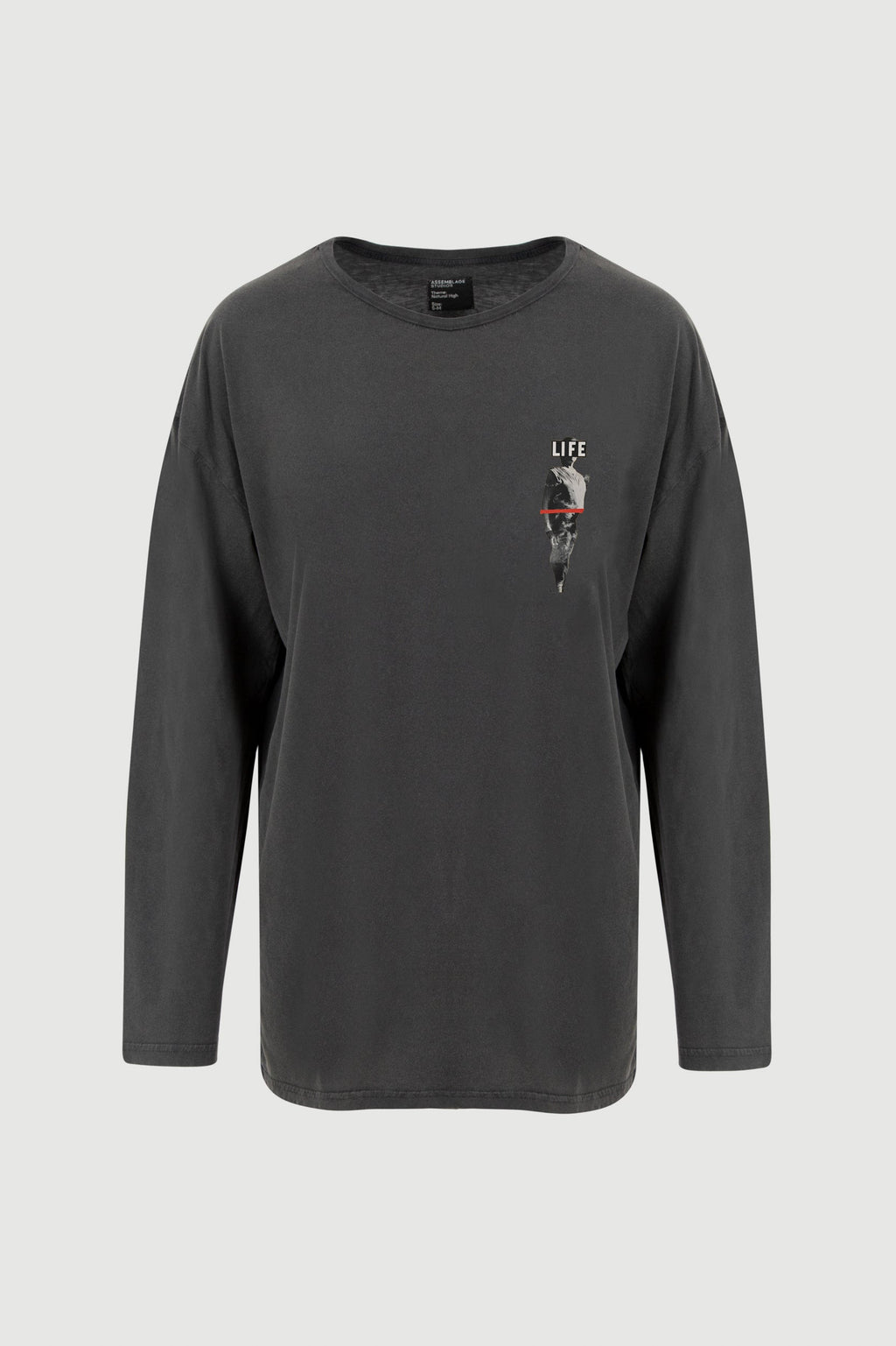 Statue Long Sleeve Tee - front print