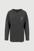 Statue Long Sleeve Tee - front print