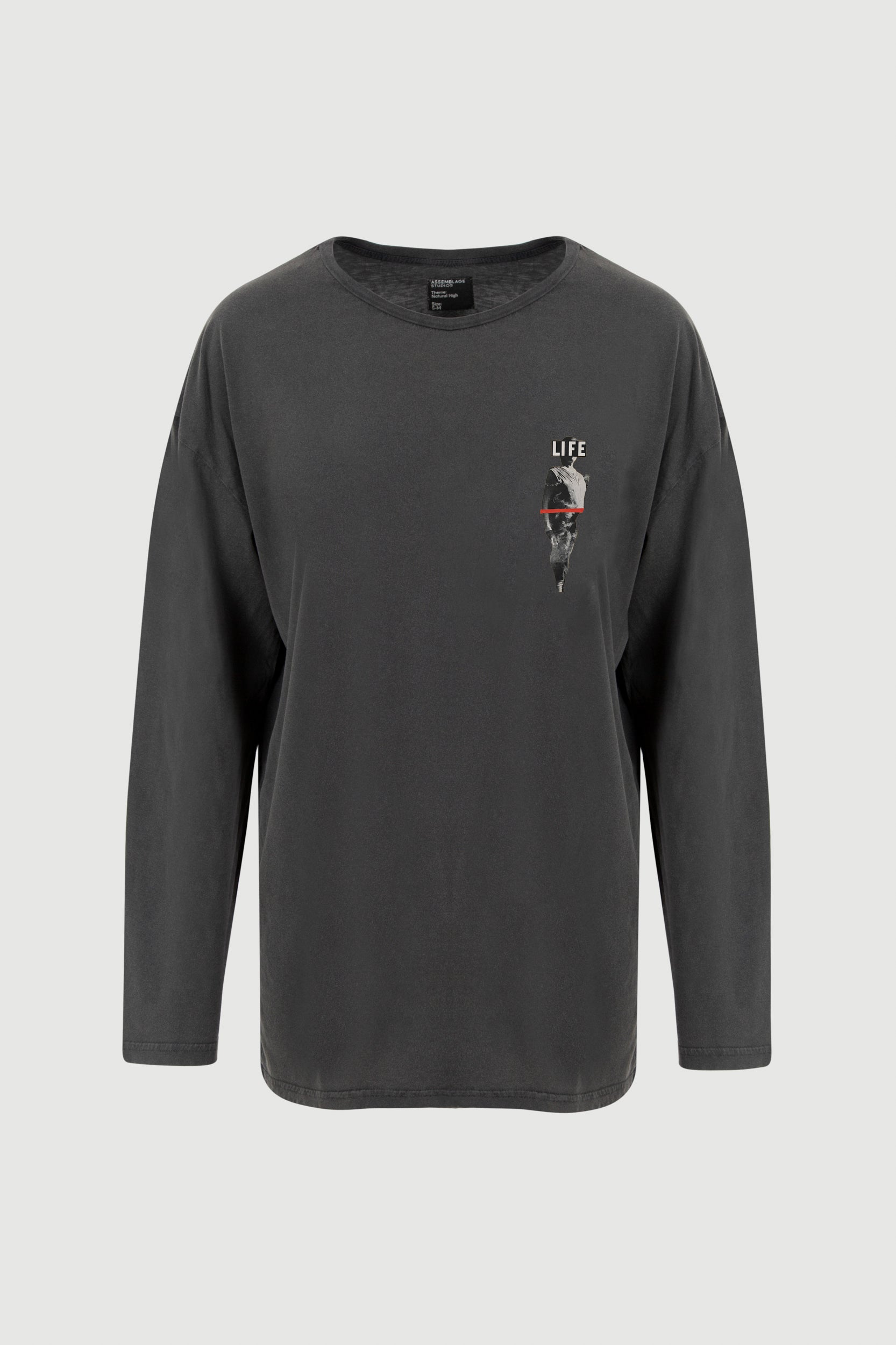 Statue Long Sleeve Tee - front print