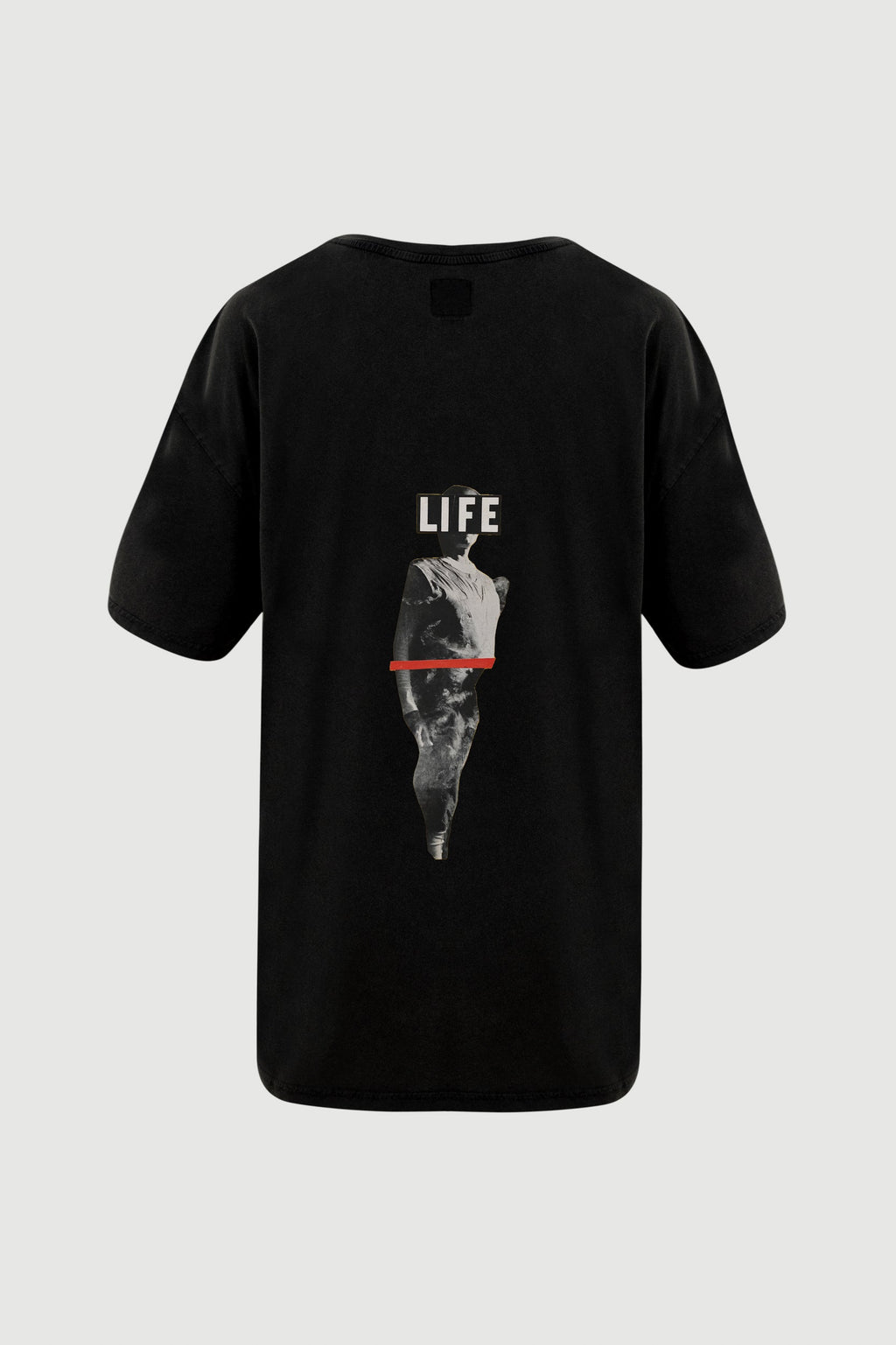 Statue T-shirt - back print