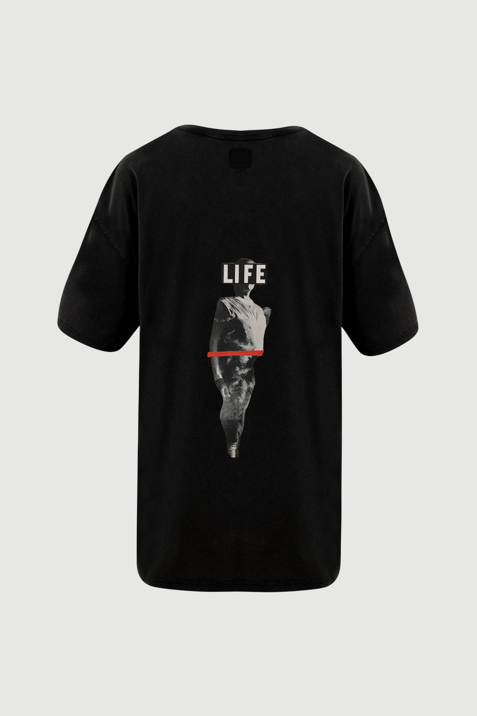 Statue T-shirt - back print