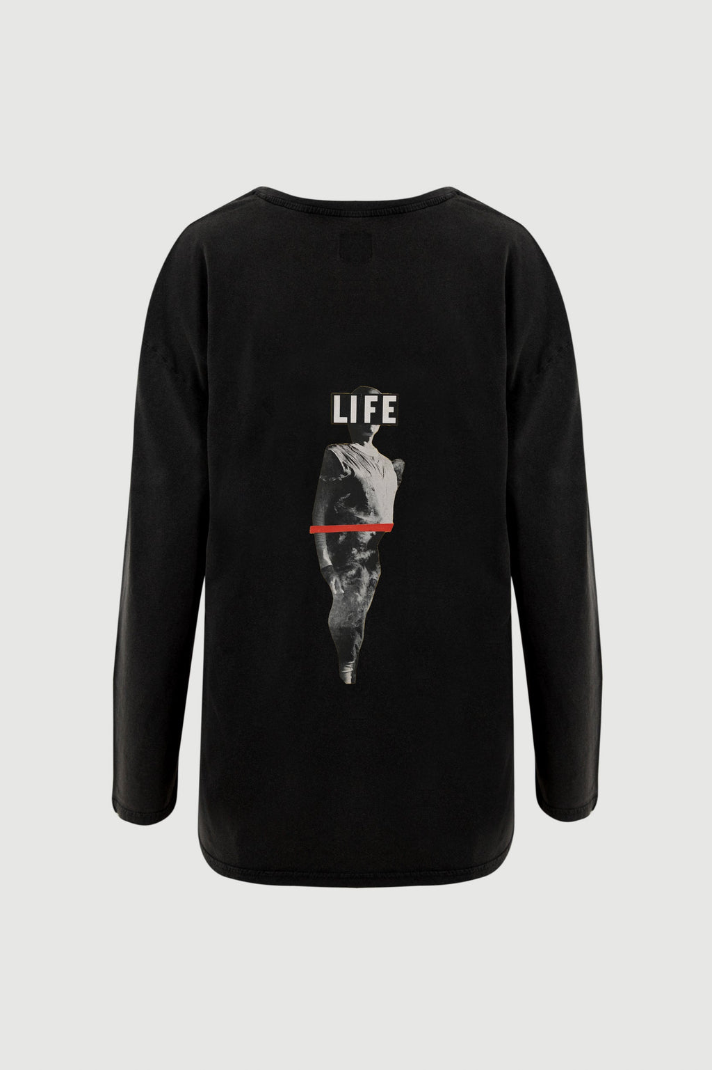 Statue Long Sleeve Tee - back print