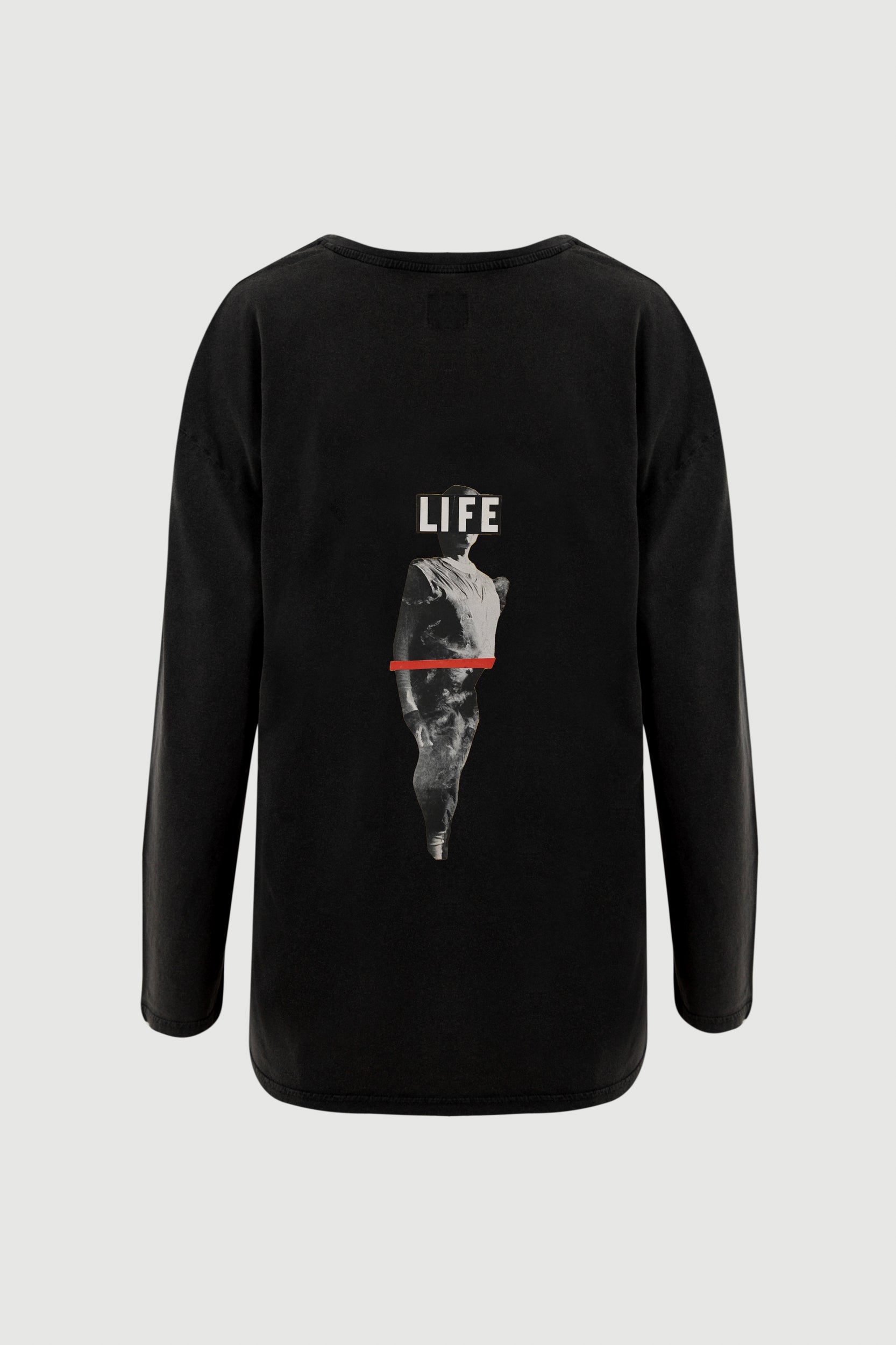 Statue Long Sleeve Tee - back print