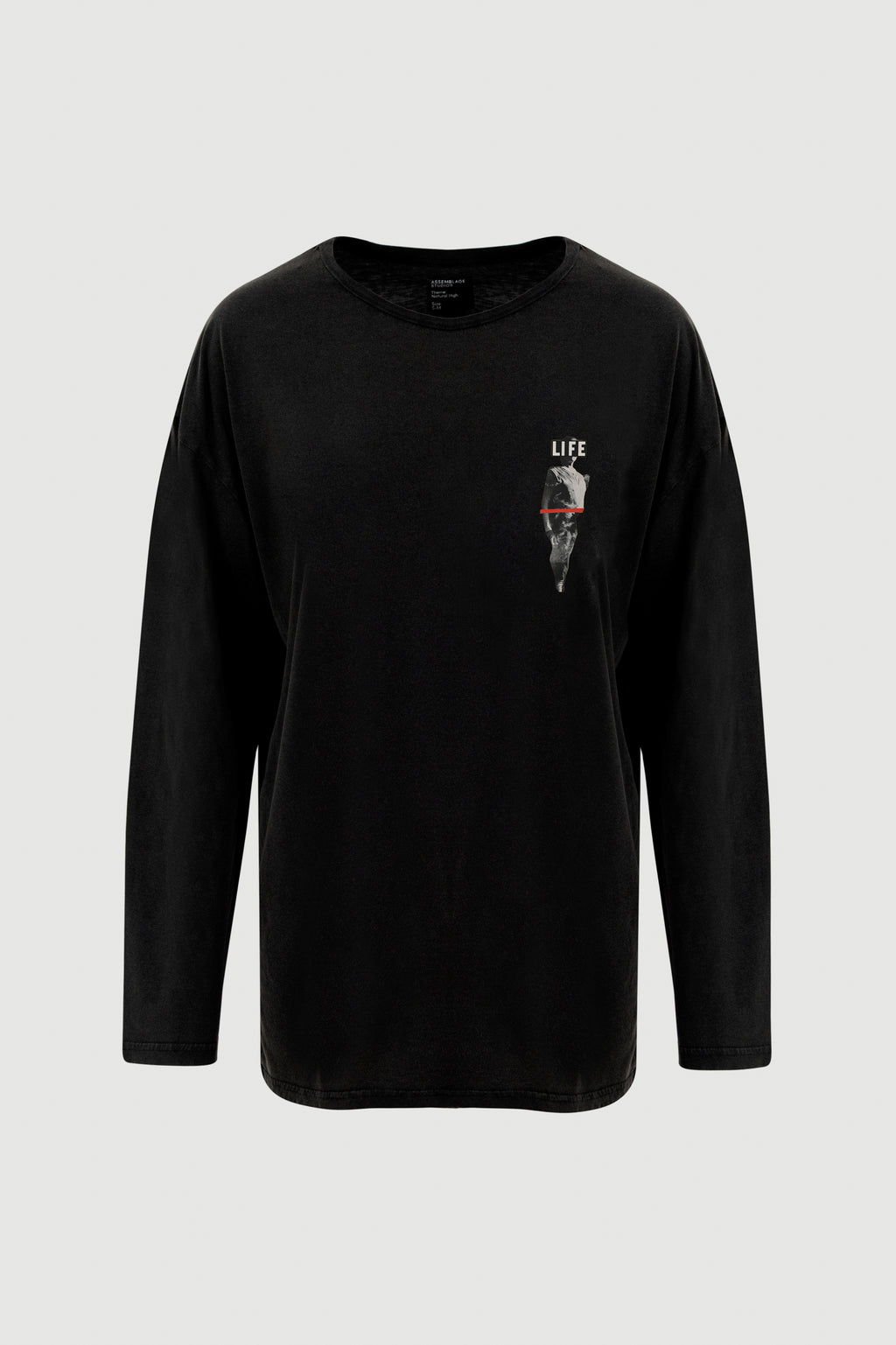Statue Long Sleeve Tee - front print
