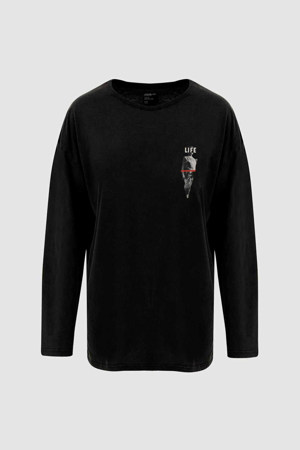 Statue Long Sleeve Tee - front print