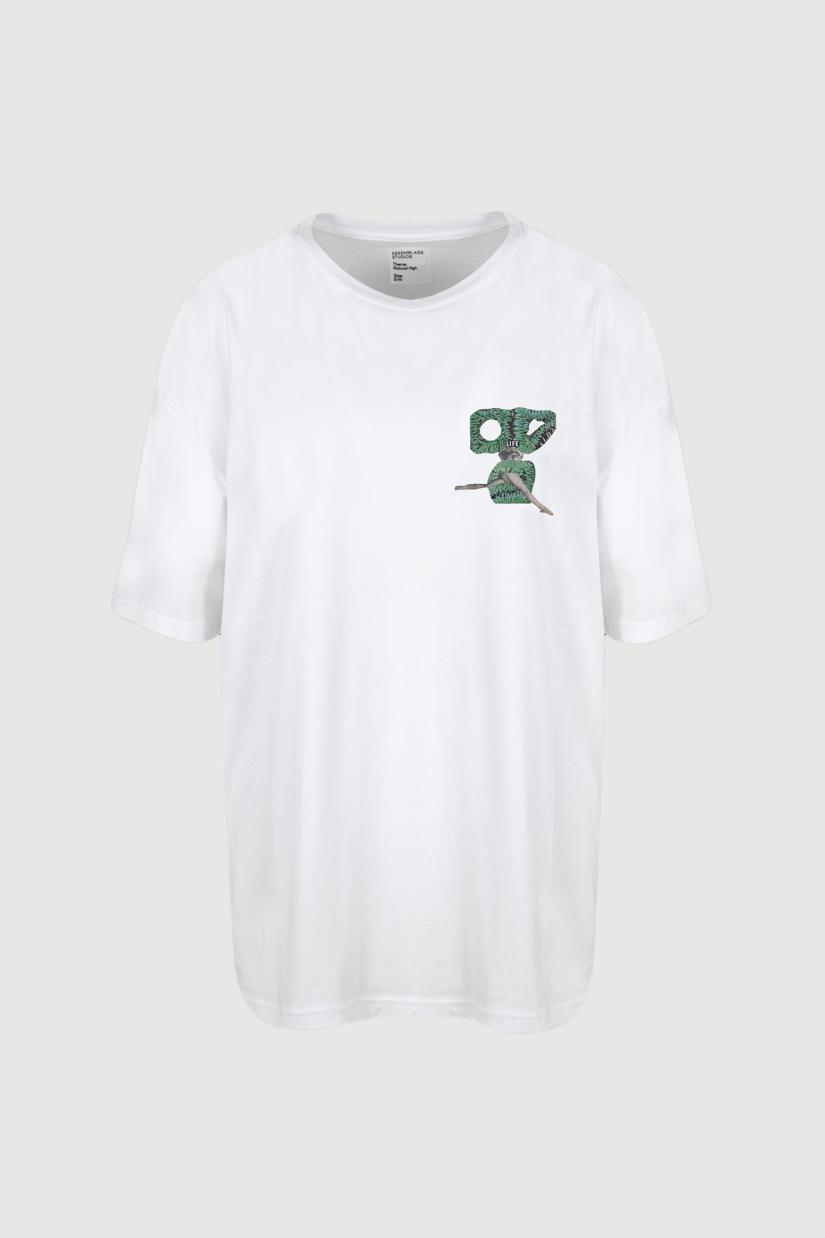 Green Legs T-shirt - front print