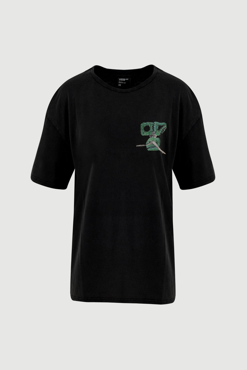 Green Legs T-shirt - front print